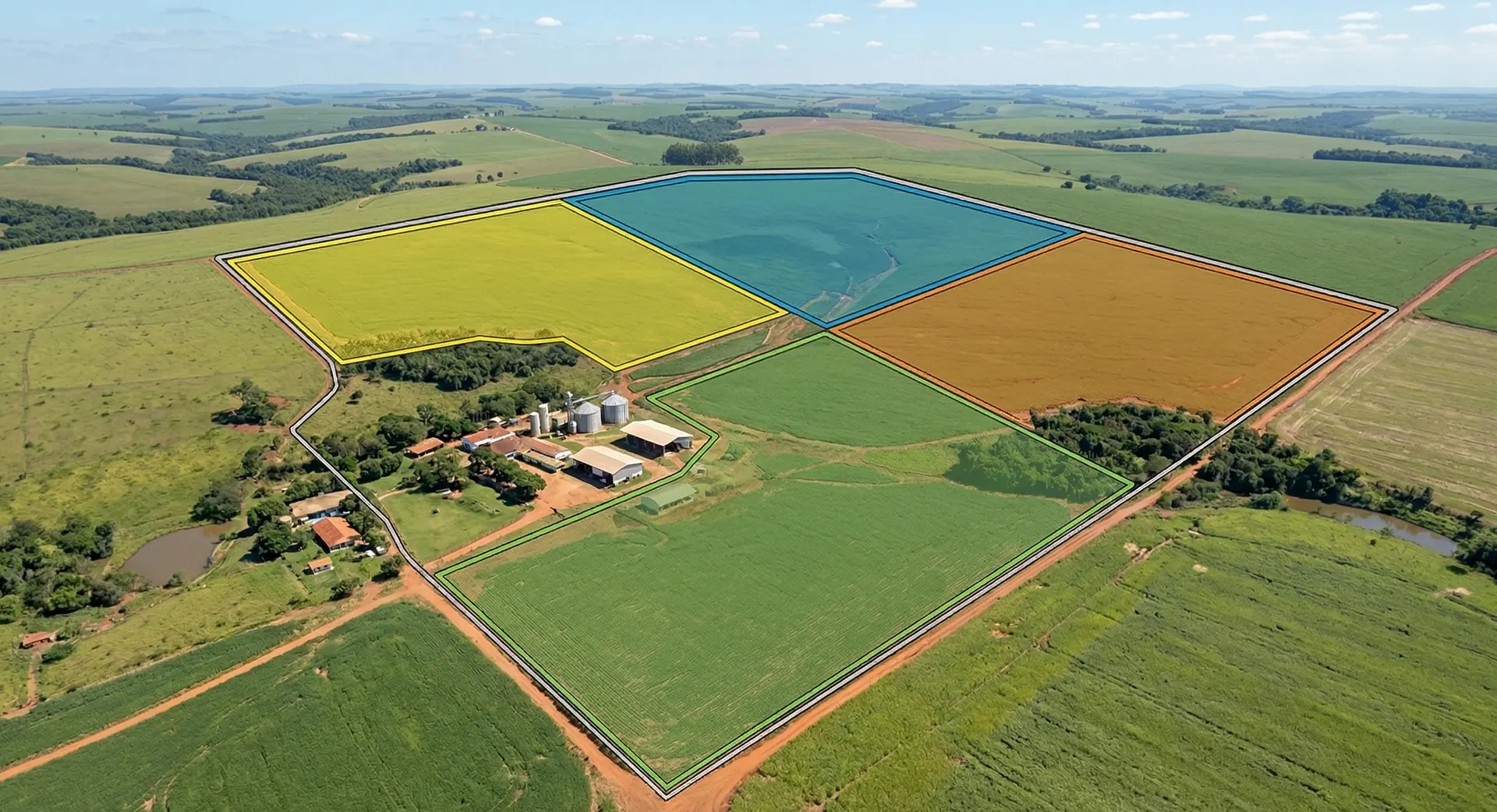 +8% de Produtividade com Drone, pulverização em soja — BR Drones Agricultura, Itapeva-SP